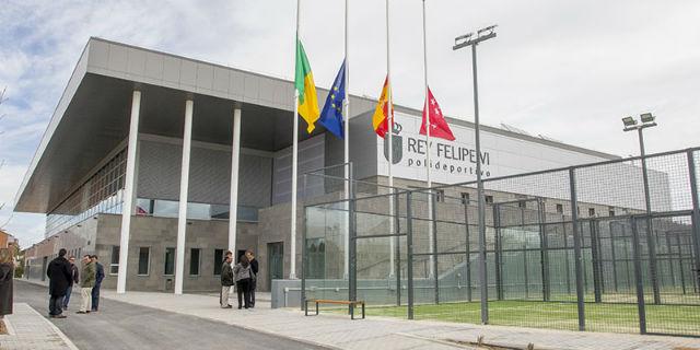 El nuevo polideportivo Rey Felipe VI abre sus puertas en Boadilla