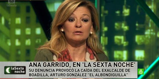 Ana Garrido, denunciada por lo civil y por lo penal Ana Garrido, denunciada por lo civil y por lo penal