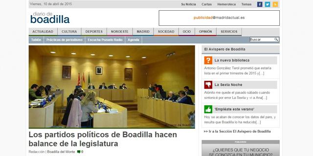 Diario de Boadilla se consolida como el digital líder de información local