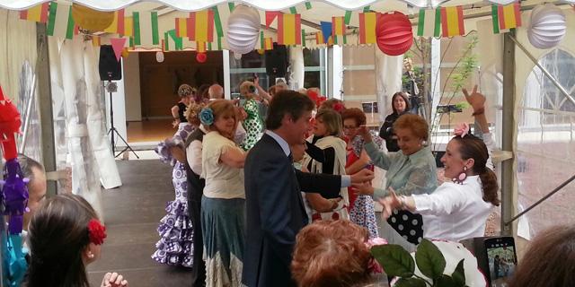 Casi 800 mayores de Boadilla celebran la Feria de Abril Casi 800 mayores de Boadilla celebran la Feria de Abril