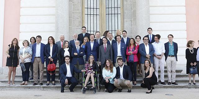 El PP de Boadilla presenta su candidatura junto a Aznar y Sarasola