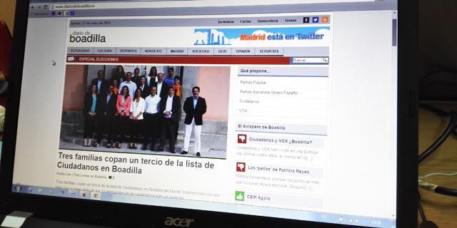 Diario de Boadilla bate su récord de visitas en abril