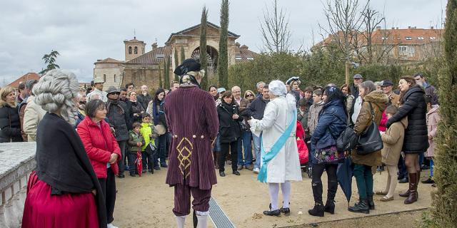 Las visitas teatralizadas a los jardines del Palacio continúan en junio