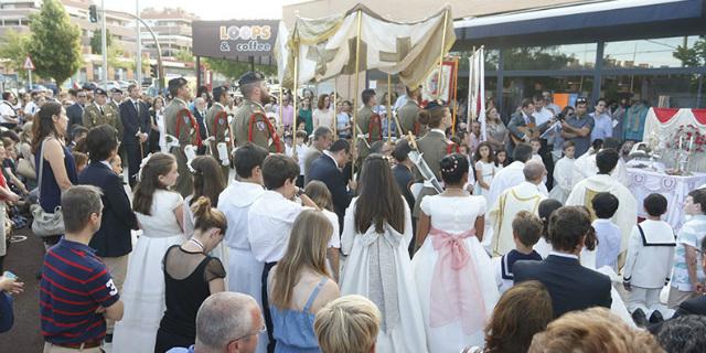 Boadilla festeja el Corpus Christi con celebraciones litúrgicas en el casco histórico