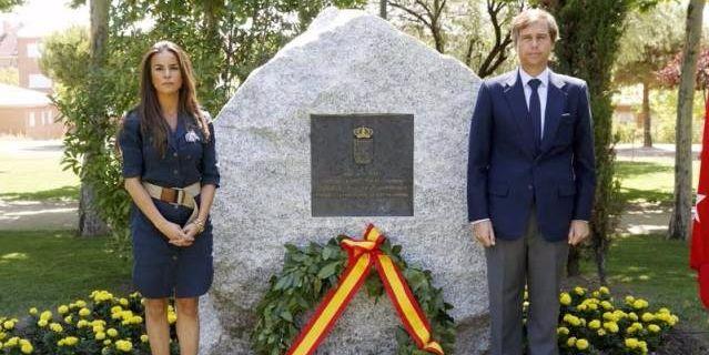 Homenaje a las víctimas del terrorismo en Boadilla