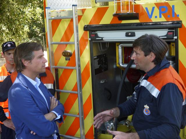 Nuevo vehículo para la lucha contra incendios en Boadilla