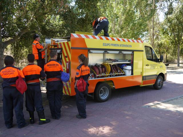 Nuevo vehículo para la lucha contra incendios en Boadilla