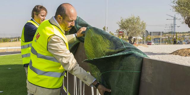 Abierta al tráfico la nueva rotonda que dará acceso a Boadilla desde la M-513 Abierta al tráfico la nueva rotonda que dará acceso a Boadilla desde la M-513