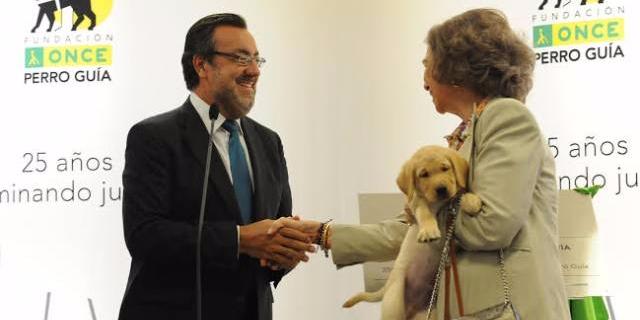 SM la Reina Sofía preside el acto de celebración del 25 aniversario de la Fundación ONCE del Perro Guía en Boadilla SM la Reina Sofía preside el acto de celebración del 25 aniversario de la Fundación ONCE del Perro Guía en Boadilla