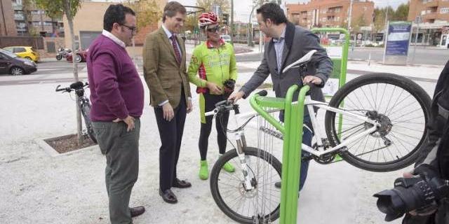 Los ciclistas de Boadilla podrán reparar sus bicis en plena calle