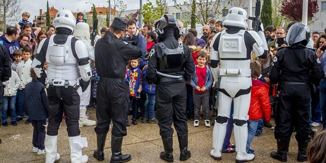 La Guerra de las Galaxias triunfa en Boadilla La Guerra de las Galaxias triunfa en Boadilla