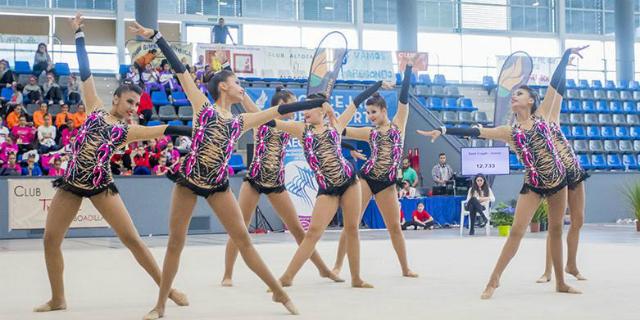 Gran participación en el campeonato de España de Gimnasia Estética celebrado en Boadilla
