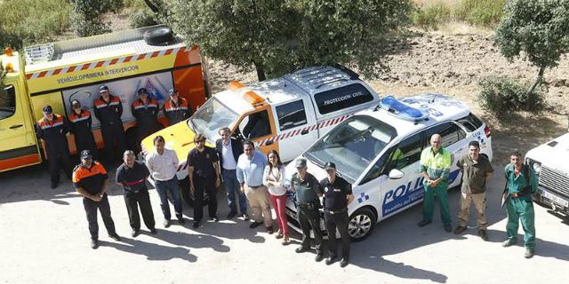 Preparado el dispositivos contra incendios en Boadilla