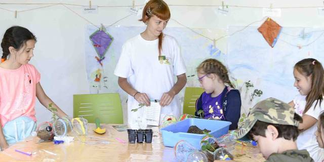 Éxito de participación en los campamentos de verano del Aula Medioambiental