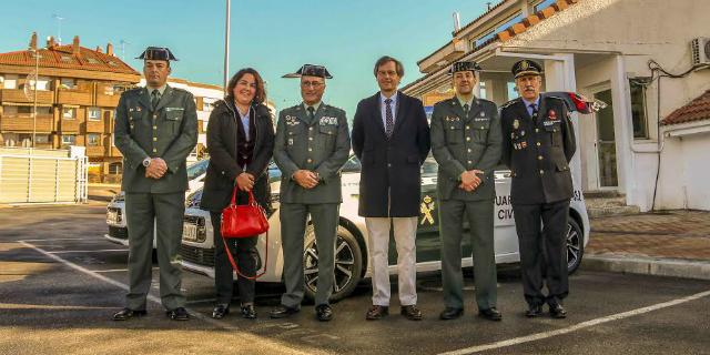 Dos nuevos vehículos para la Guardia Civil de Boadilla