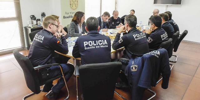 La Policía Local de Boadilla hace balance del 2016