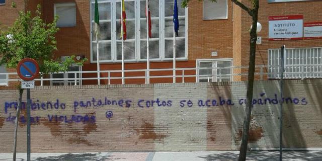 El PSOE denuncia apercibimientos machistas en el Instituto Ventura Rodríguez 