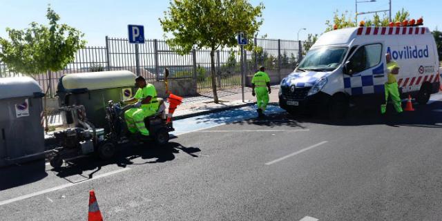 La Avenida Infante Don Luis ganará un 70% más de aparcamiento en un tramo