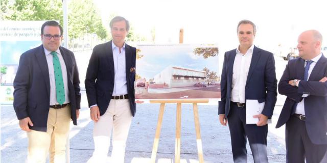 Comienza la construcción del nuevo Centro Municipal de Gestión del Servicio de Jardinería Comienza la construcción del nuevo Centro Municipal de Gestión del Servicio de Jardinería