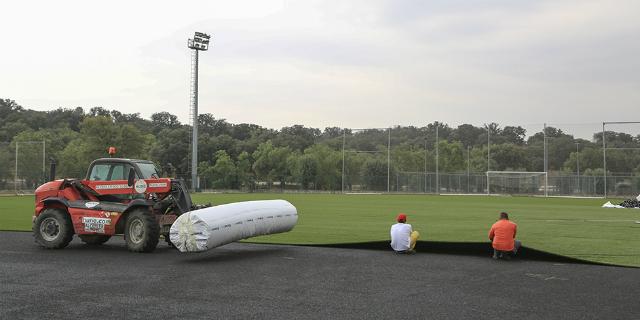 Los deportistas de Boadilla contarán esta temporada con tres de sus campos de fútbol remodelados