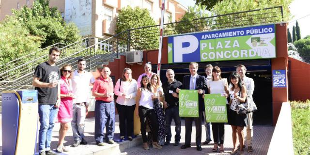 El aparcamiento de Plaza de la Concordia ofrece una hora gratis de estacionamiento