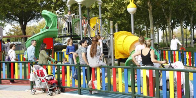 Finaliza la remodelación del parque Jorge Manrique Finaliza la remodelación del parque Jorge Manrique