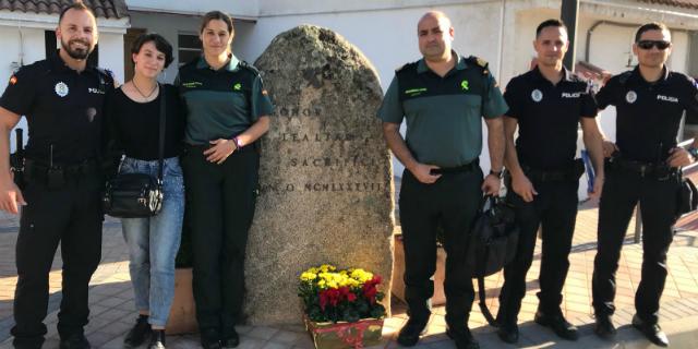 Boadilla muestra su apoyo a la Guardia Civil