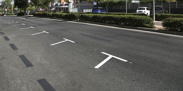 El aparcamiento en batería estará disponible en toda la avenida Infante Don Luis 