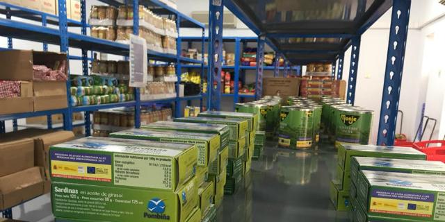 El Banco de Alimentos ya disfruta de su nueva sede de Boadilla