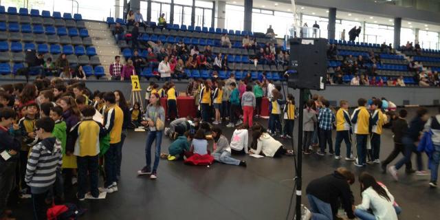 Boadilla celebra una gran gymkana matemática con casi 400 escolares Boadilla celebra una gran gymkana matemática con casi 400 escolares