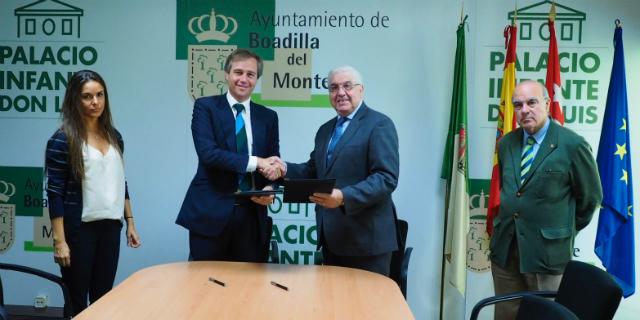 Boadilla destina 10.000 euros al Banco de Alimentos de Madrid Boadilla destina 10.000 euros al Banco de Alimentos de Madrid