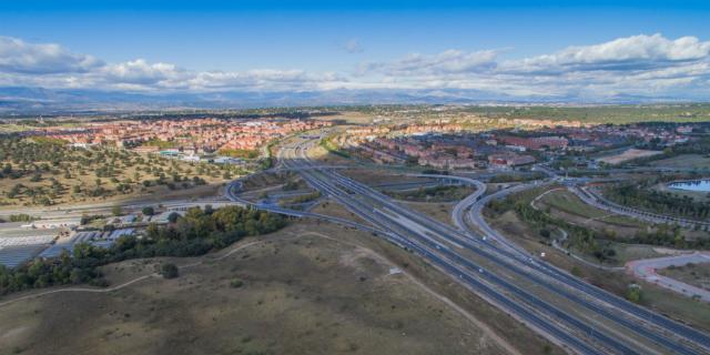 Un paso más para ampliar a tres los carriles de la M-50 a la altura de Boadilla Un paso más para ampliar a tres los carriles de la M-50 a la altura de Boadilla