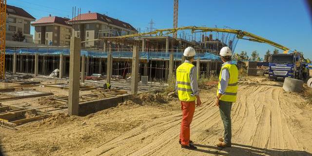 Las 95 viviendas protegidas de la EMSV en construcción estarán listas esta primavera Las 95 viviendas protegidas de la EMSV en construcción estarán listas esta primavera