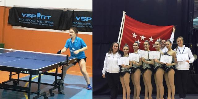 El Ayuntamiento reconoce la trayectoria deportiva de los equipos de tenis de mesa y gimnasia rítmica de Boadilla El Ayuntamiento reconoce la trayectoria deportiva de los equipos de tenis de mesa y gimnasia rítmica de Boadilla