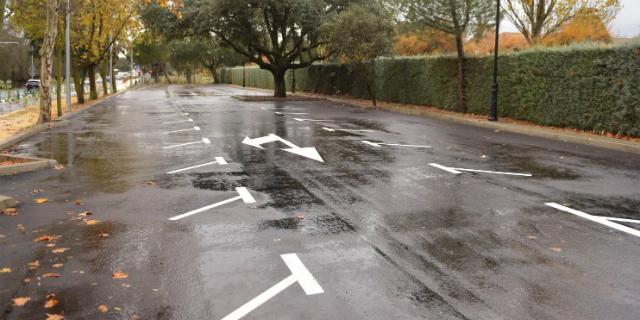 Ya están disponible las 64 nuevas plazas de aparcamiento frente al polideportivo Ángel Nieto Ya están disponible las 64 nuevas plazas de aparcamiento frente al polideportivo Ángel Nieto