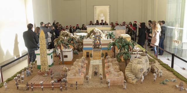 Ya se puede visitar el gran Belén tradicional instalado en el palacio del Infante D. Luis Ya se puede visitar el gran Belén tradicional instalado en el palacio del Infante D. Luis