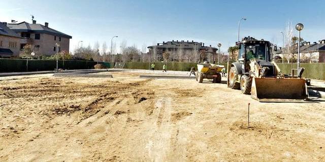 Comienza la remodelación del parque de Jaime Ferrán en Viñas Viejas