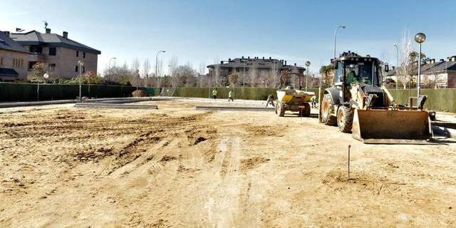 Comienza la remodelación del parque de Jaime Ferrán en Viñas Viejas Comienza la remodelación del parque de Jaime Ferrán en Viñas Viejas