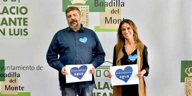 El Ayuntamiento de Boadilla apoya la campaña ‘La suerte de tenerte” de Down España