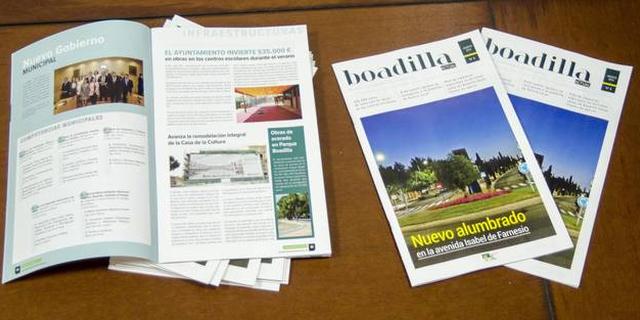 El Ayuntamiento de Boadilla renueva el diseño de la revista municipal