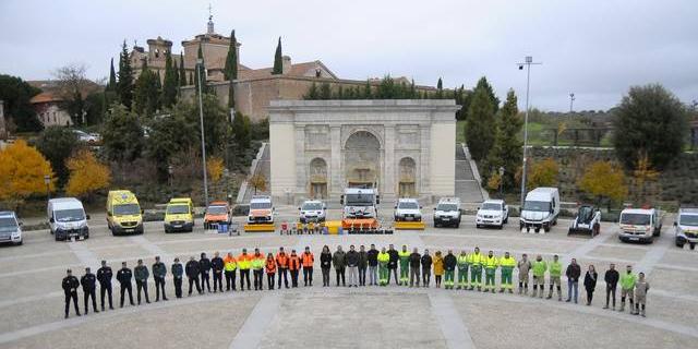 Boadilla presenta el dispositivo para actuar contra las inclemencias invernales Boadilla presenta el dispositivo para actuar contra las inclemencias invernales