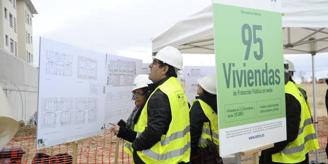 Comienza la construcción de las 95 viviendas públicas de Valenoso