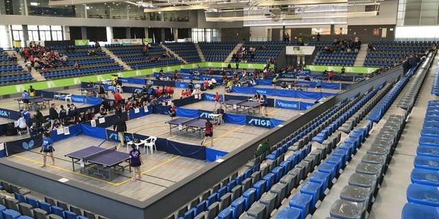 El pabellón Felipe VI reunirá a más de 450 jugadores de tenis de mesa durante el puente de la Inmaculada