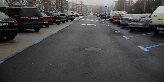 La zona de aparcamiento regulado de la carretera de Majadahonda entra en funcionamiento La zona de aparcamiento regulado de la carretera de Majadahonda entra en funcionamiento