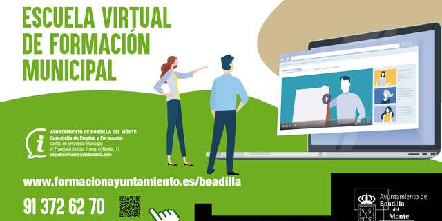 La Escuela Virtual de Formación Municipal de Boadilla suma 1.157 usuarios