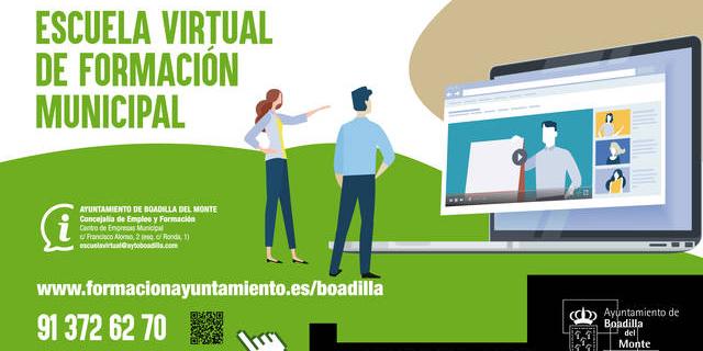 La Escuela Virtual de Formación Municipal de Boadilla suma 1.157 usuarios La Escuela Virtual de Formación Municipal de Boadilla suma 1.157 usuarios