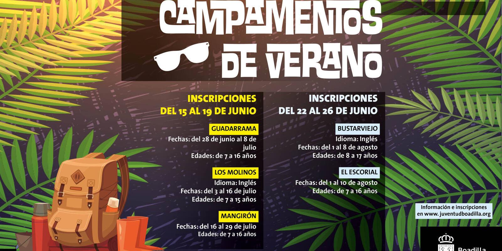 El Ayuntamiento de Boadilla organiza un campamento de verano dentro de la Comunidad de Madrid