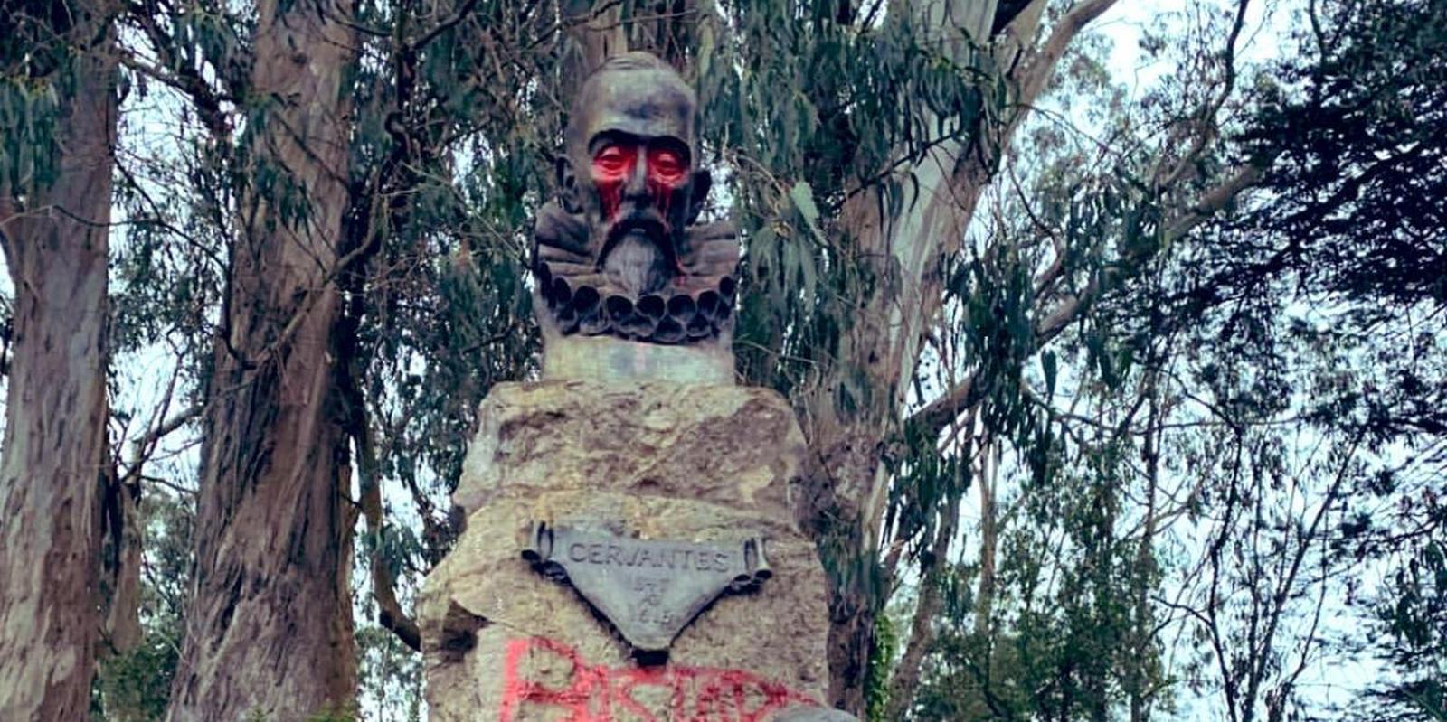 Úbeda ofrece Boadilla para acoger las estatuas de Cervantes y Junípero Serra atacadas en San Francisco Úbeda ofrece Boadilla para acoger las estatuas de Cervantes y Junípero Serra atacadas en San Francisco