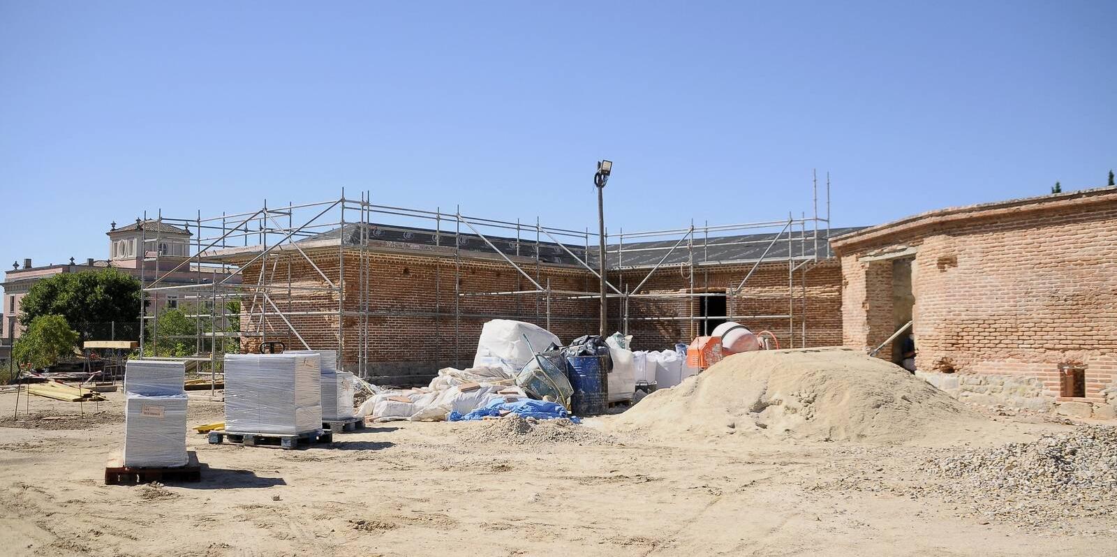 Las obras del Gallinero del palacio concluirán en diciembre Las obras del Gallinero del palacio concluirán en diciembre