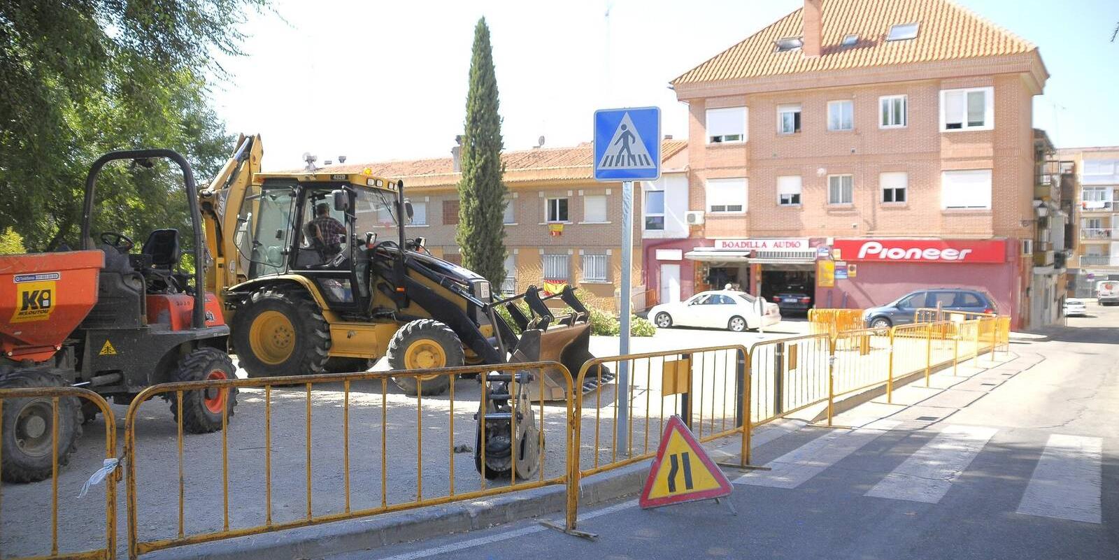 La calle Fragua de Boadilla tendrá una nueva zona de aparcamiento